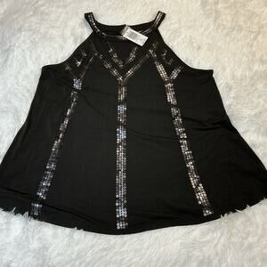 Torrid Size 2xl Women’s Sequins Party Halter Top New With Tags